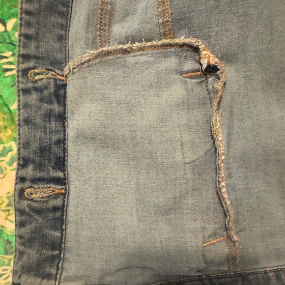 Denim Jean Vest Button Down Size Small by Denim - Picture 8 of 12